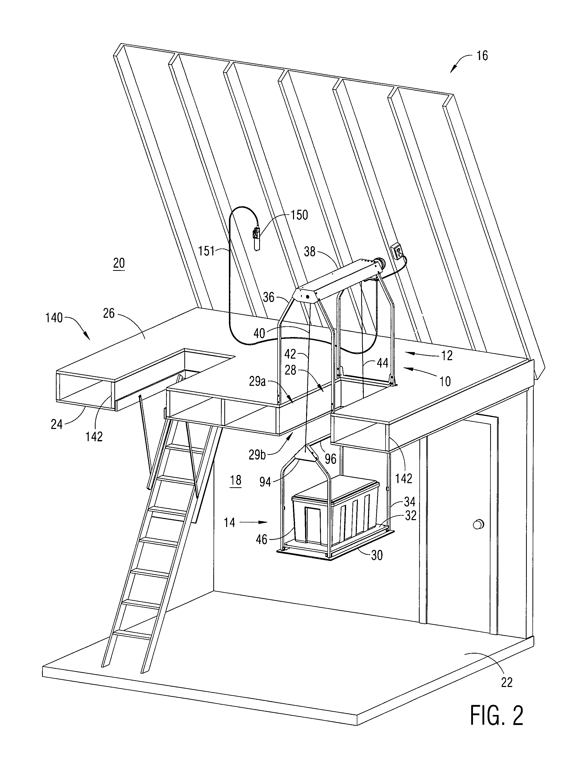 Lifting system