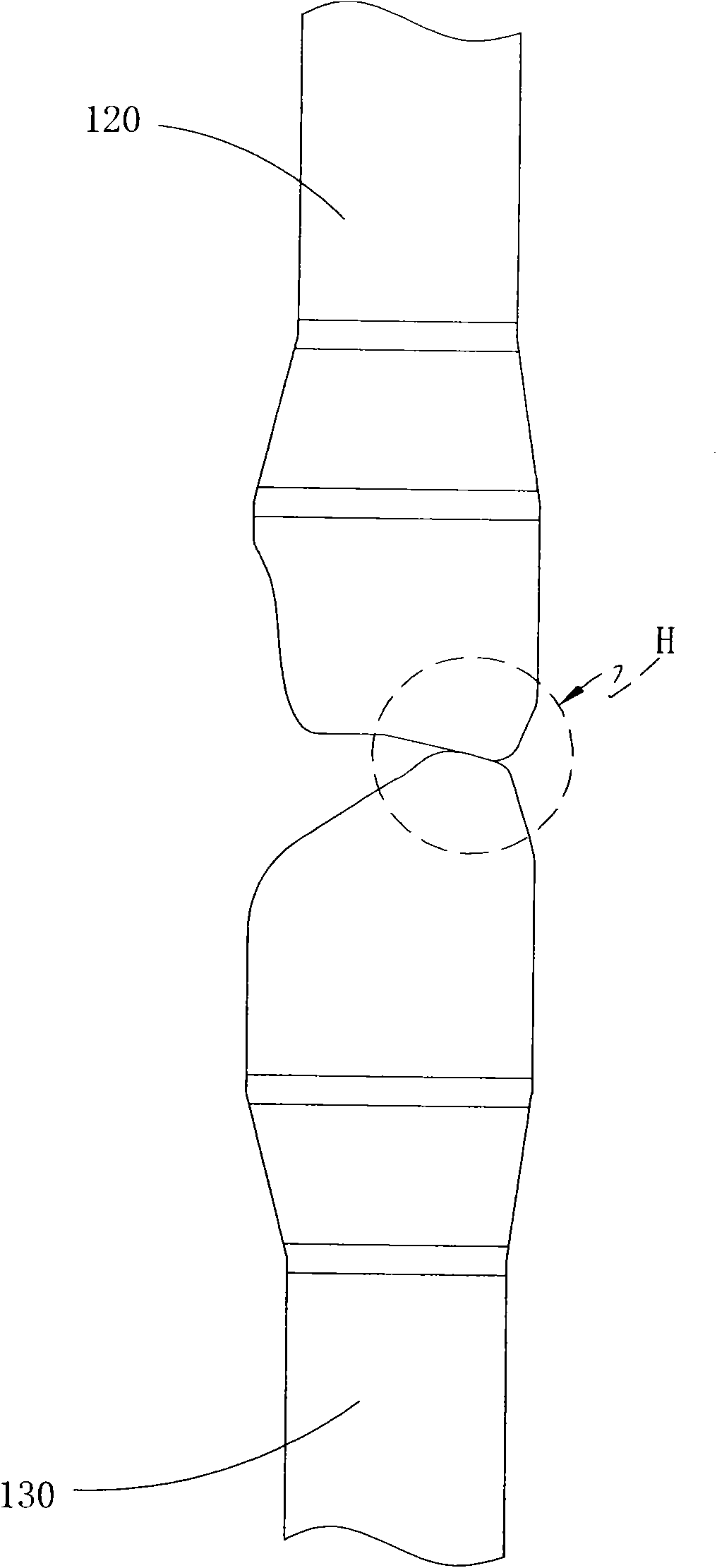 Knee joint rehabilitation bracket