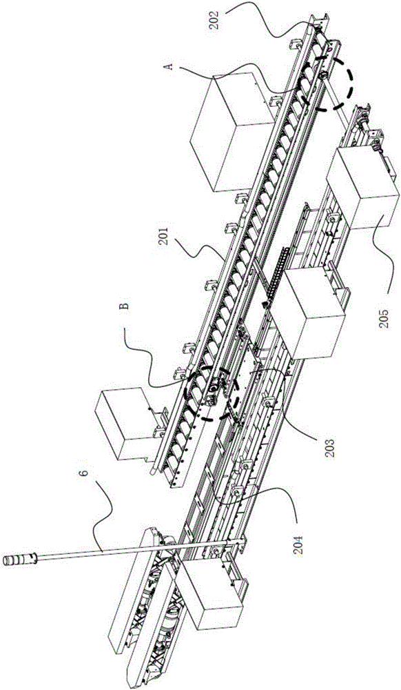 A loading and unloading mechanism