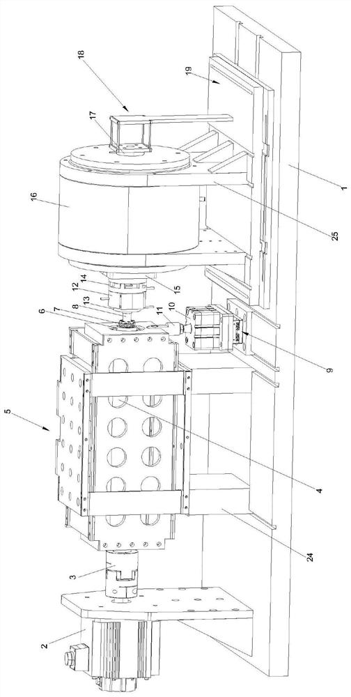 High-precision fluid dynamic pressure sliding bearing comprehensive performance test platform