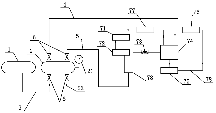 Refrigerant charging method for water-cooled oil cooling refrigeration system