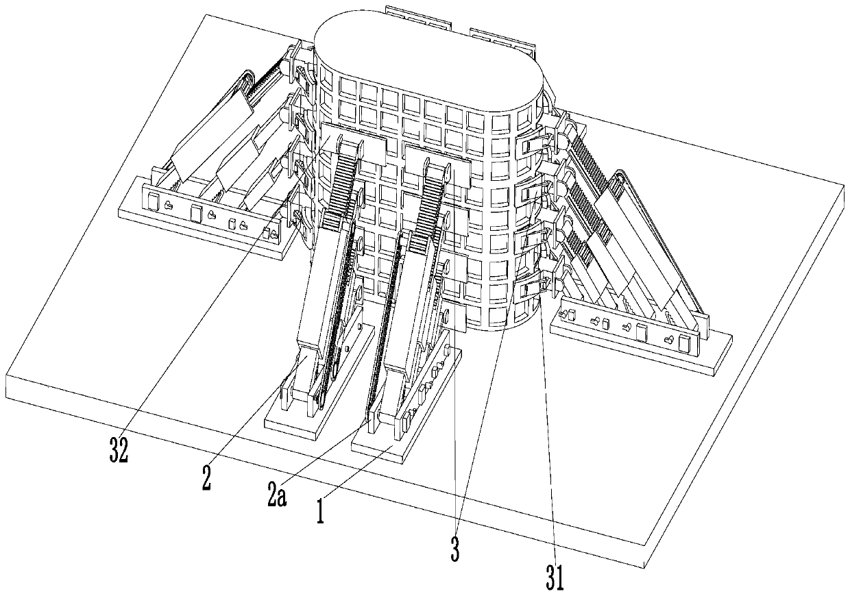 Viaduct pier construction method