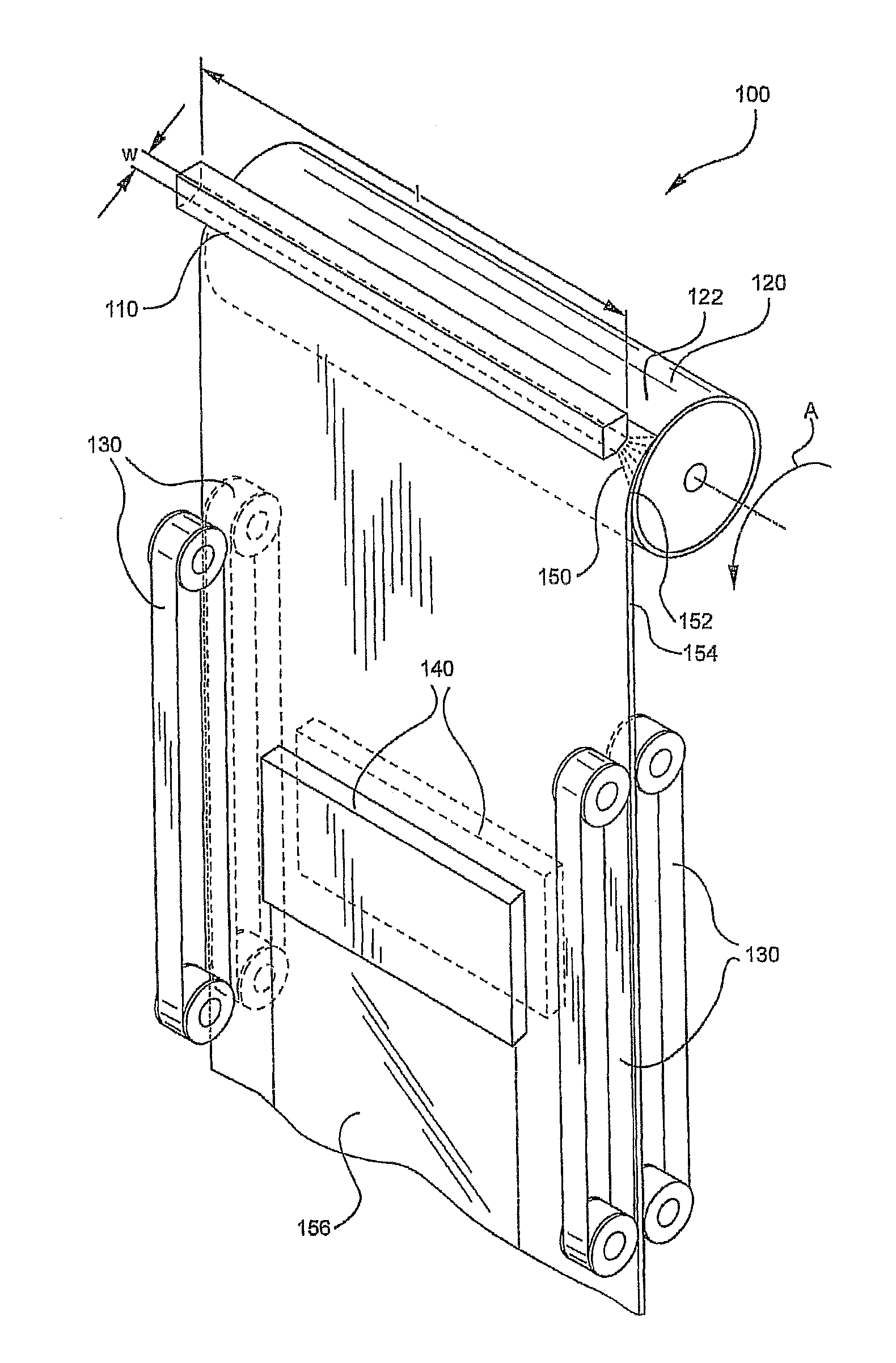 Roll-to-roll glass soot sheet sintering method and apparatus