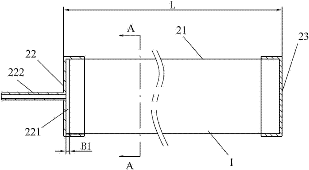 Hot-pressing conversion rigid flat pipe and battery thermal management device