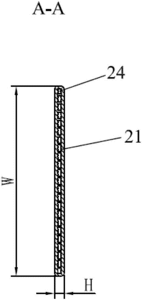 Hot-pressing conversion rigid flat pipe and battery thermal management device