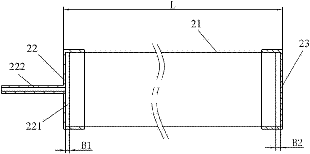 Hot-pressing conversion rigid flat pipe and battery thermal management device