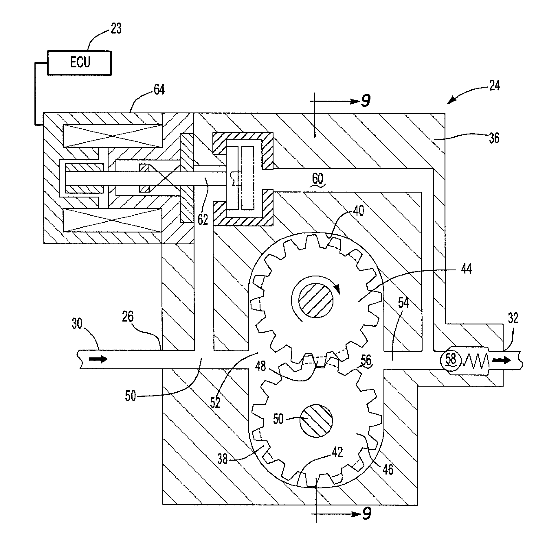 Fuel pump for an internal combustion engine