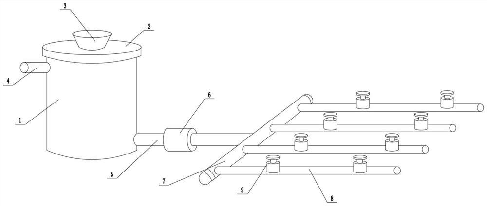 Hickory drip irrigation device