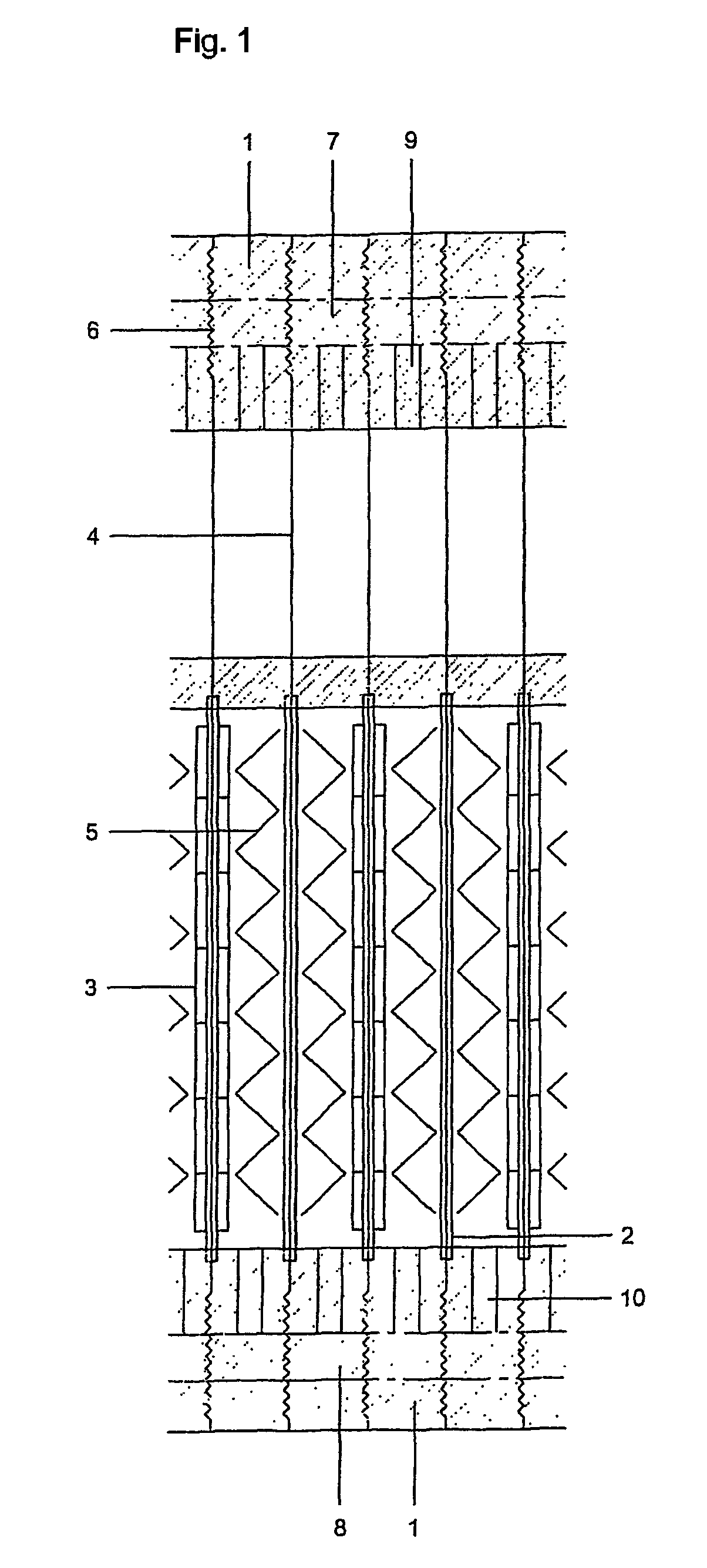 Frame for electrolyser module and electrolyser module and electrolyser incorporating same