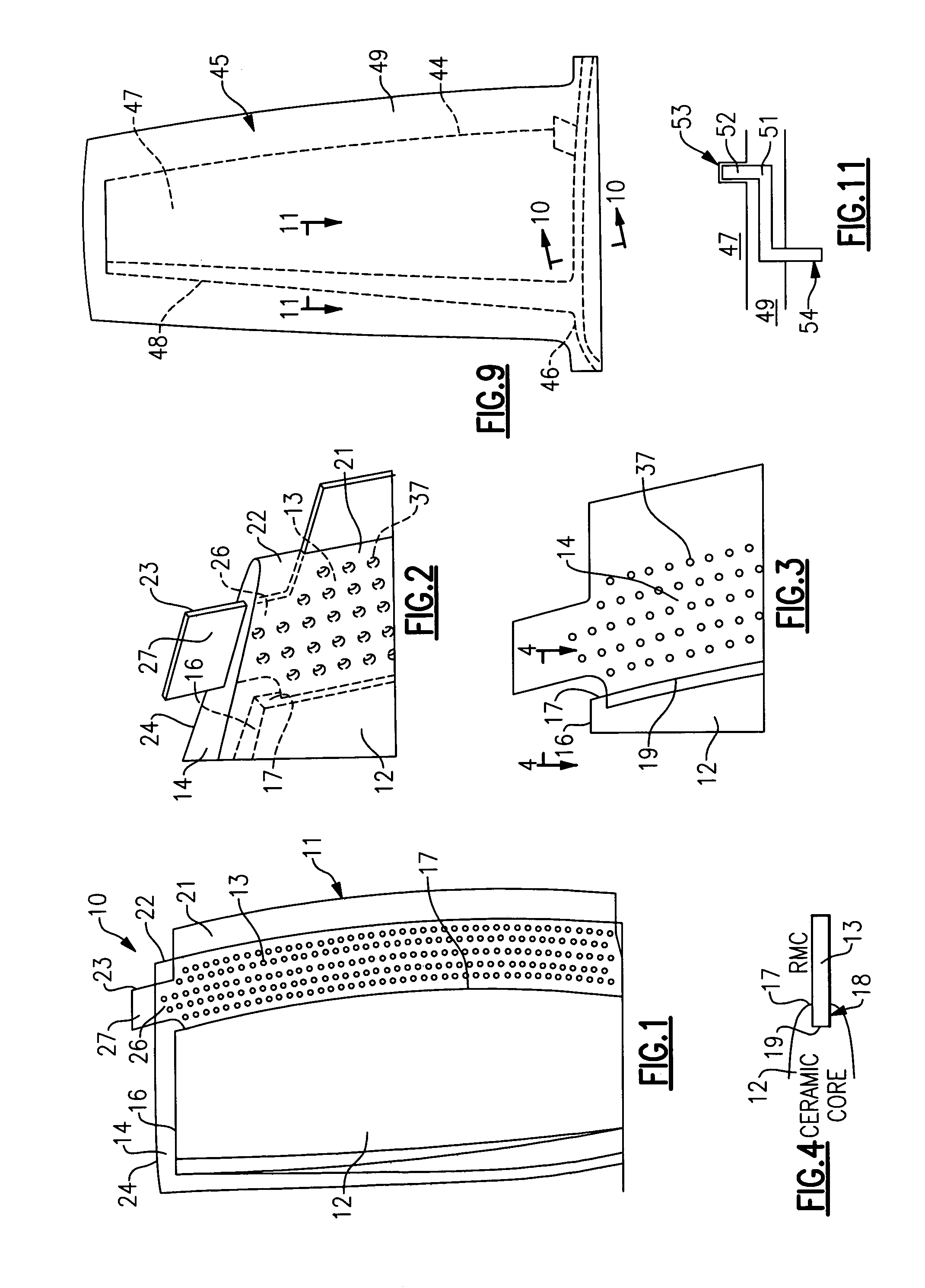 Composite core for use in precision investment casting