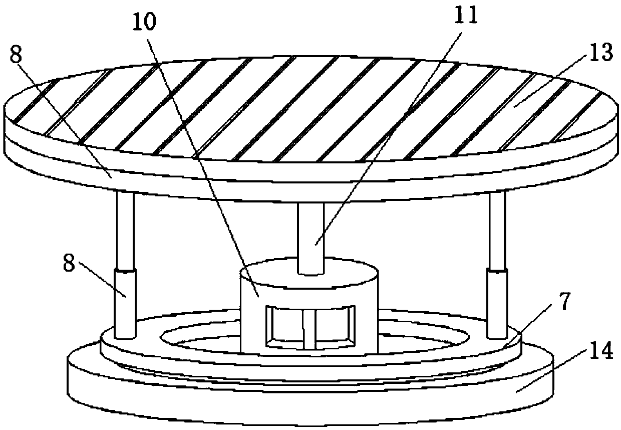 Auxiliary light radiation device for agricultural product planting greenhouse