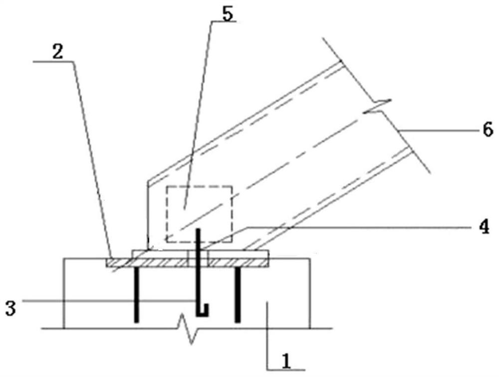 Steel structure beam type sliding staircase and its construction method