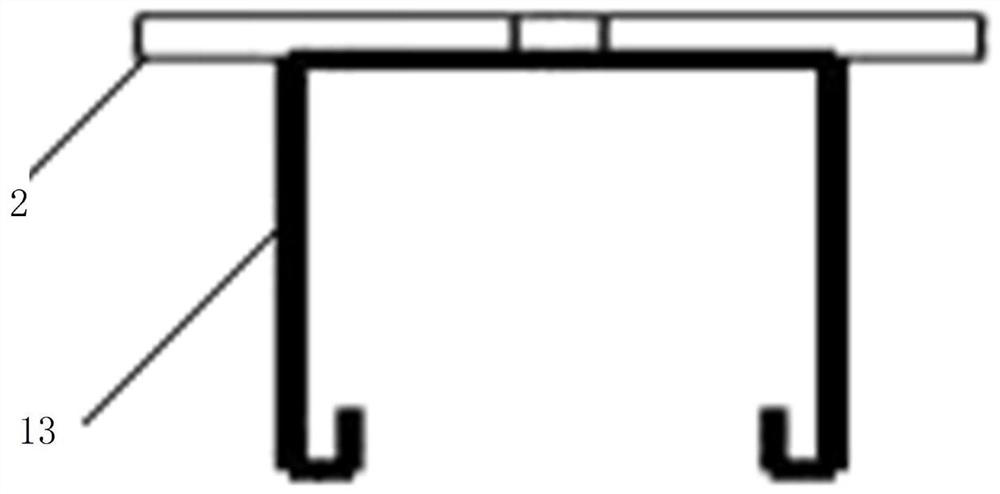 Steel structure beam type sliding staircase and its construction method