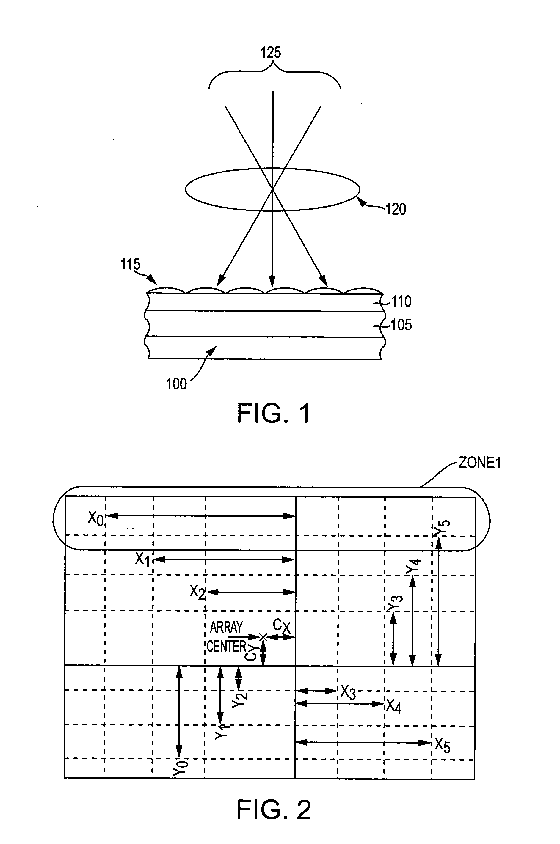 Correction of non-uniform sensitivity in an image array