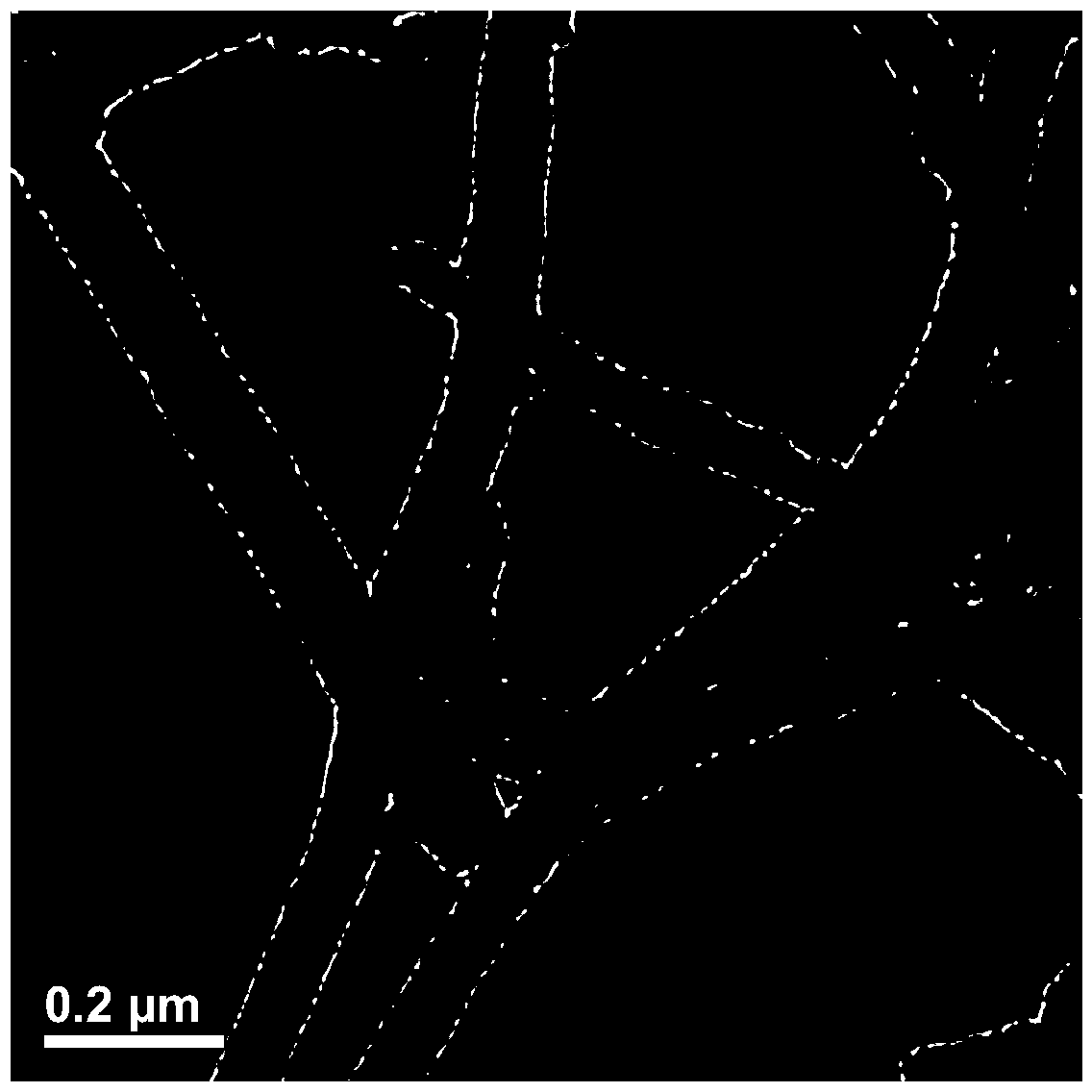 Method for preparing indium/tellurium porous nanowire array