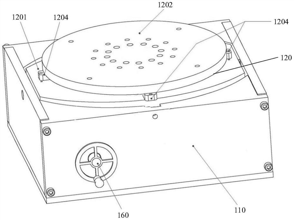 Top combination polarity testing device and use method thereof