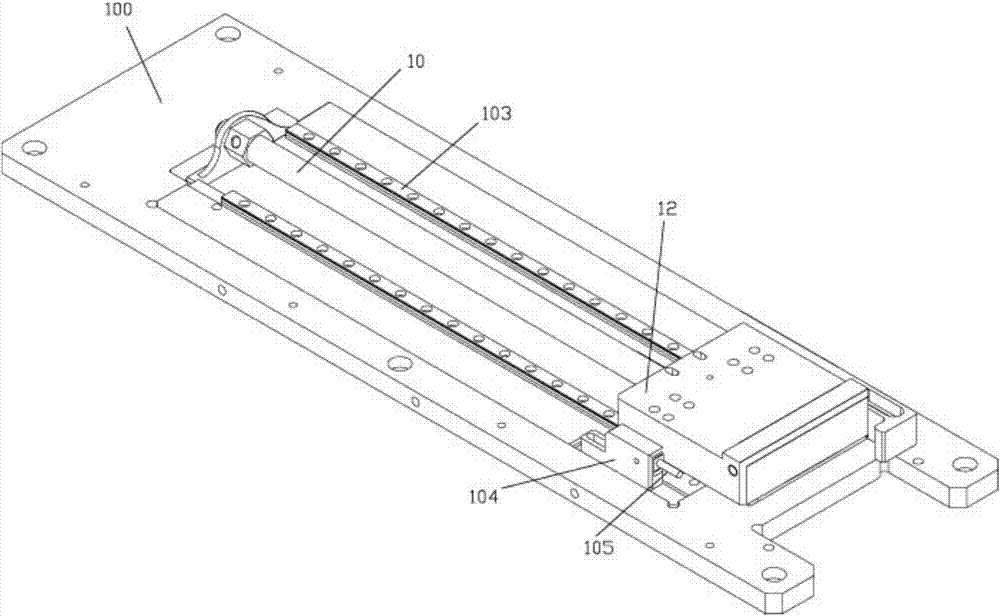 Transmission device of a sheet material automatic feeding mechanism