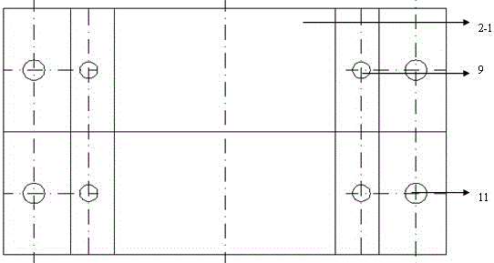 A multi-layer composite bush sliding bearing with an oil injection cavity