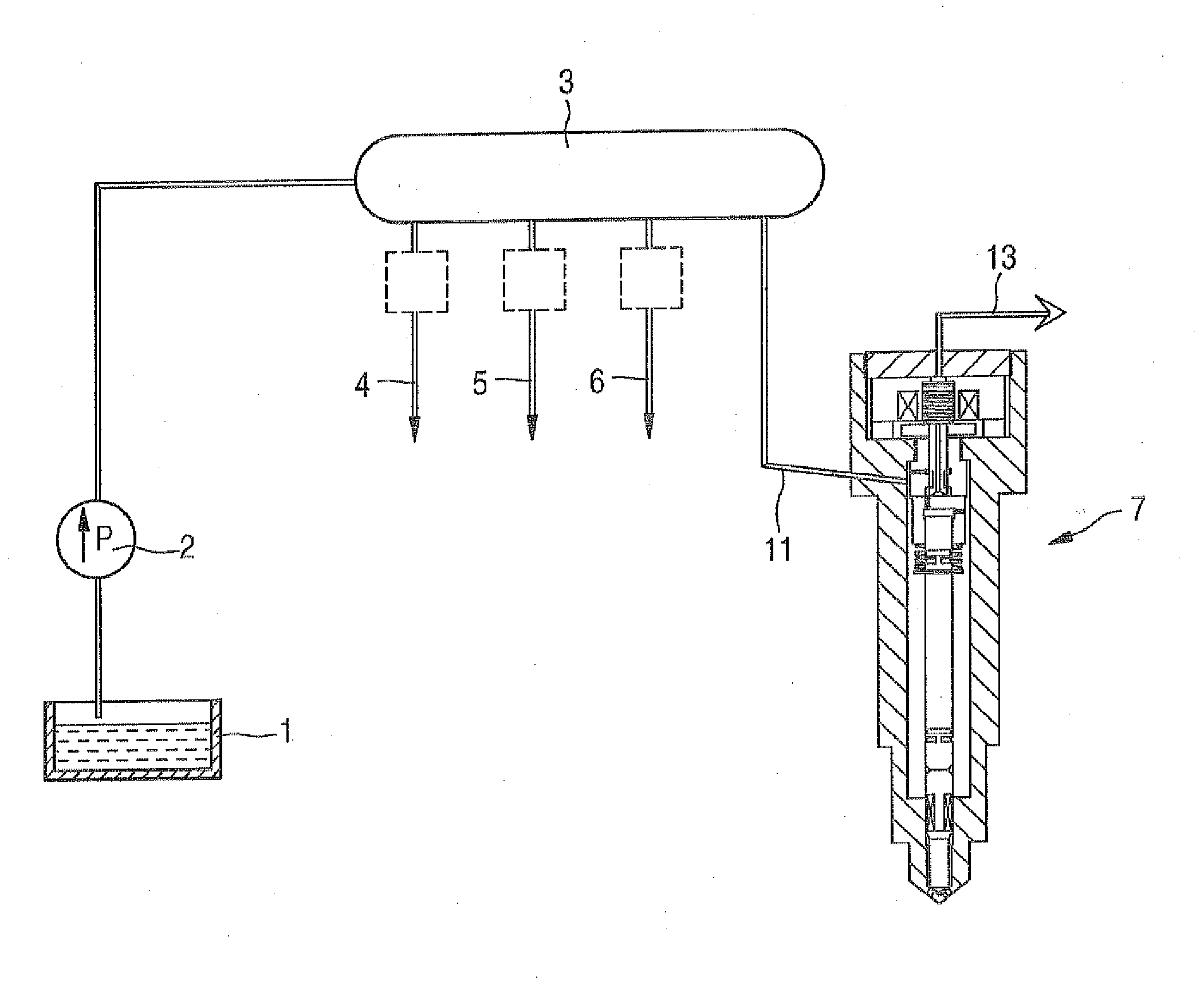 Injector for a fuel injection system