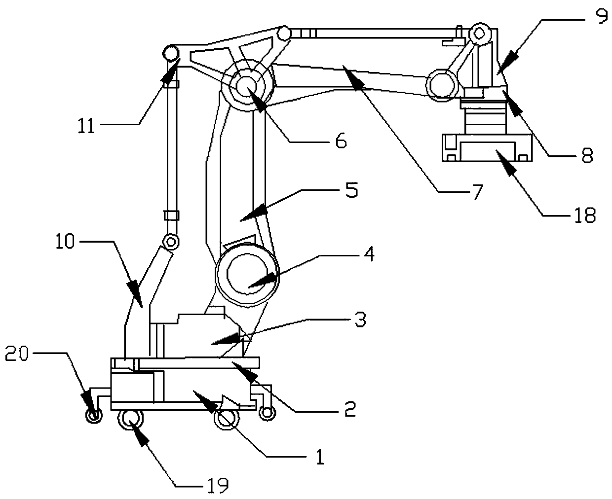 Four-joint robot