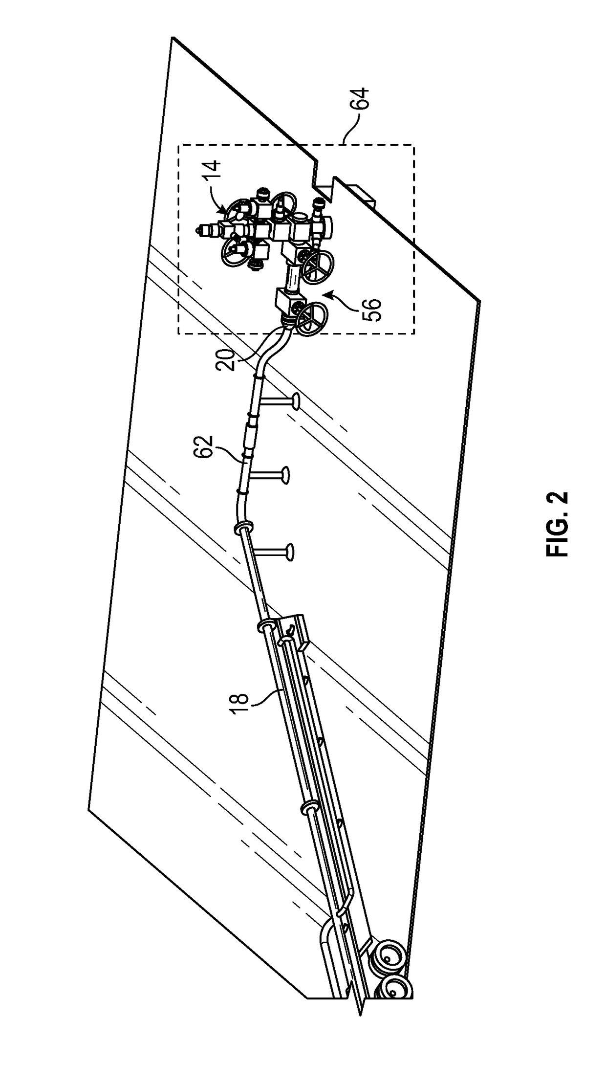 Systems and methods for fracturing a multiple well pad