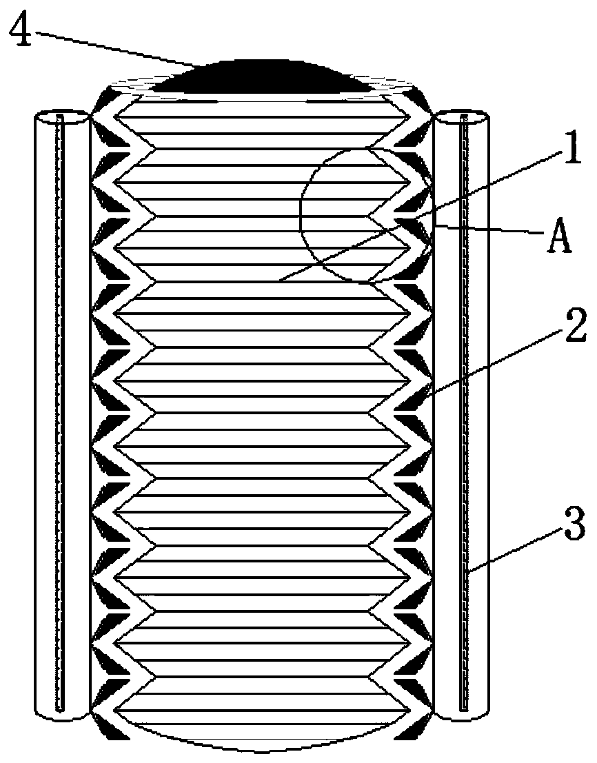 Device for detecting ultrafiltrate plasma protein of uremia patients after glomerular filtration