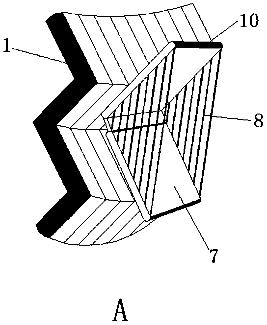 Device for detecting ultrafiltrate plasma protein of uremia patients after glomerular filtration