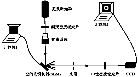 Method for generating vortex light beam by use of calculation hologram