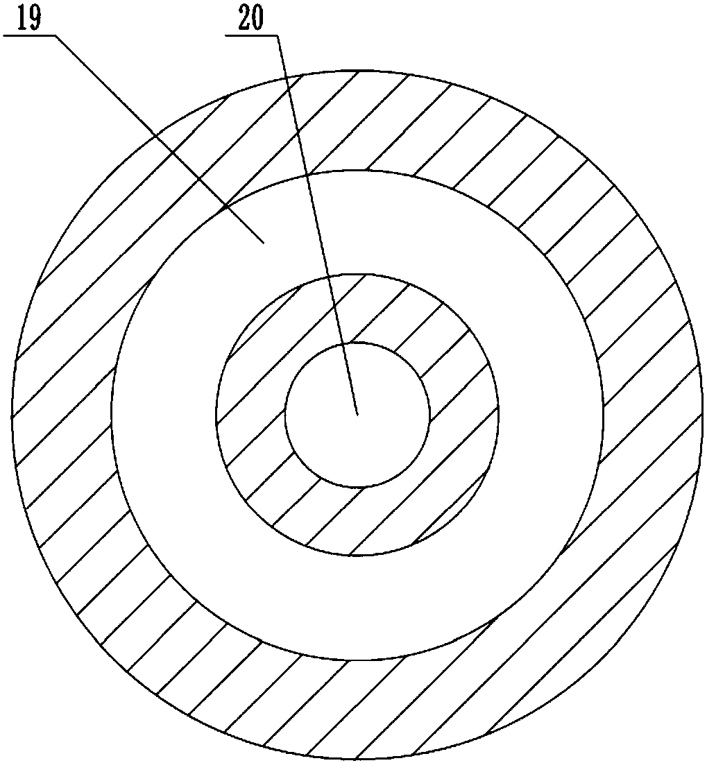 Meat mincing device used for can production