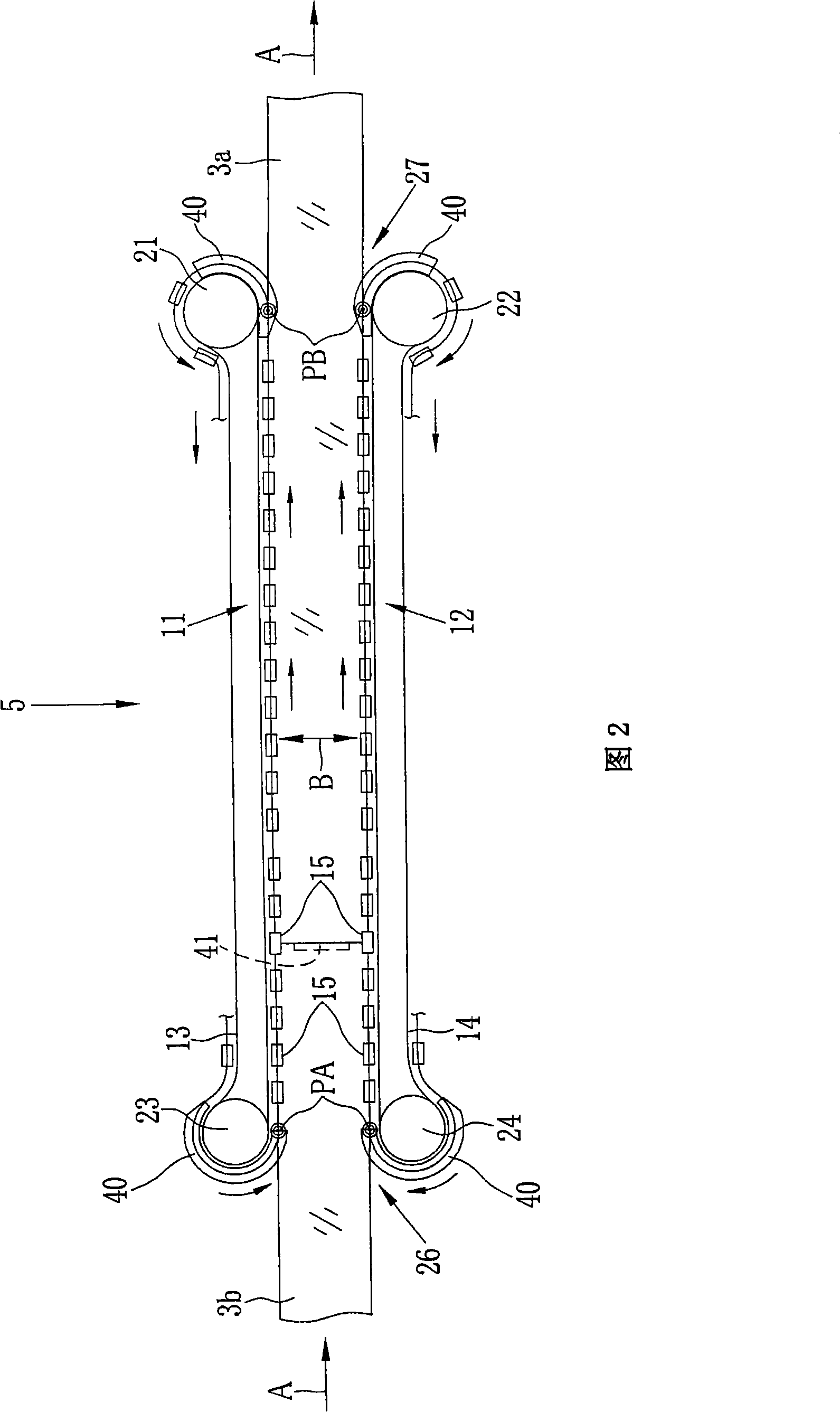 Method for stretching polymer film and device for recovering slit film edge