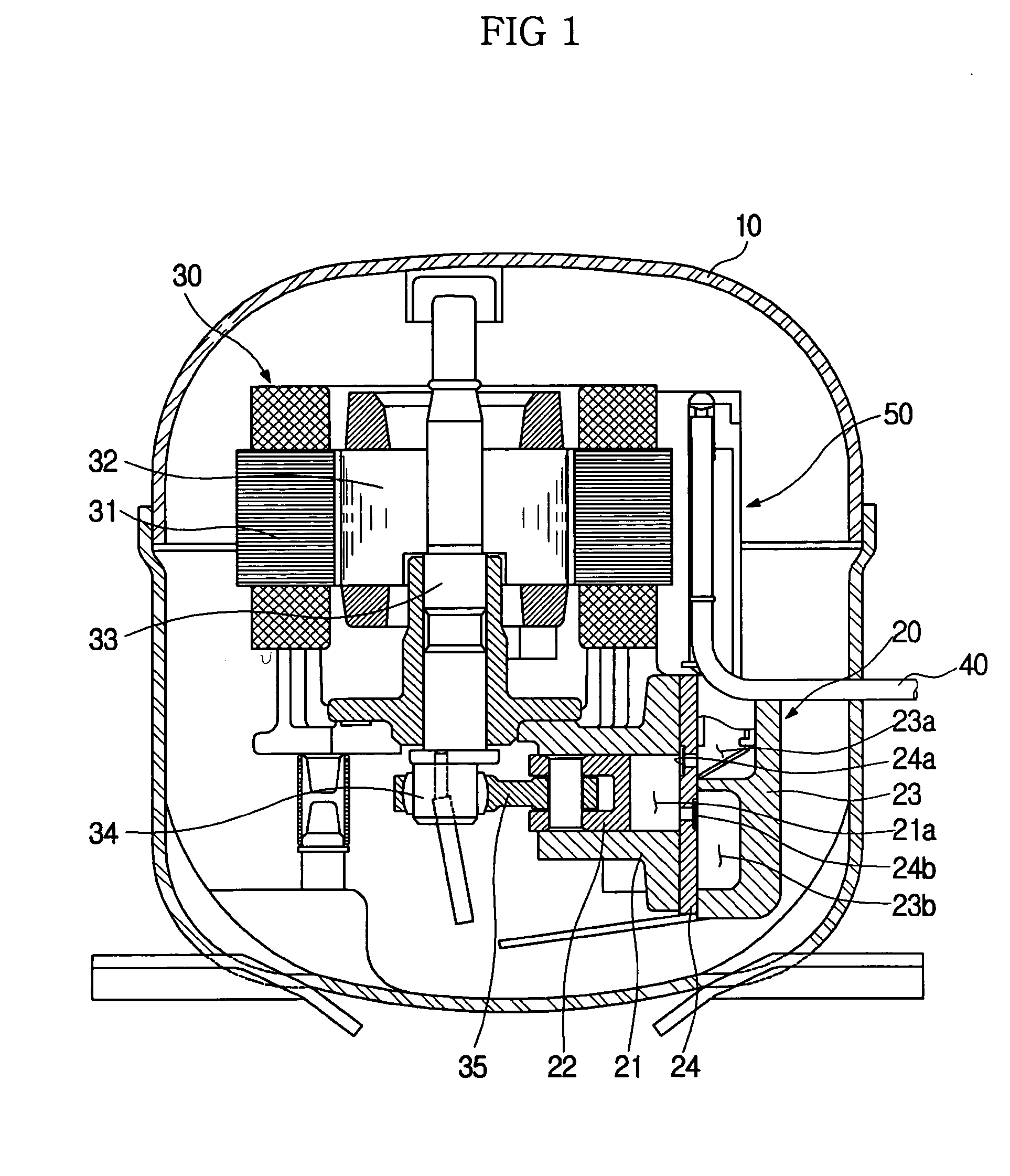 Hermetic compressor