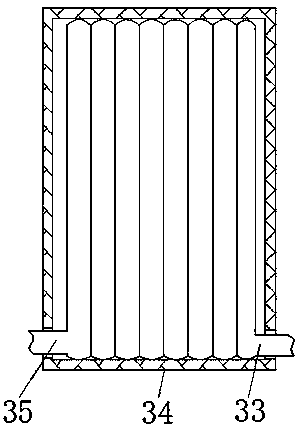 High voltage electrical cabinet with efficient heat dissipation function