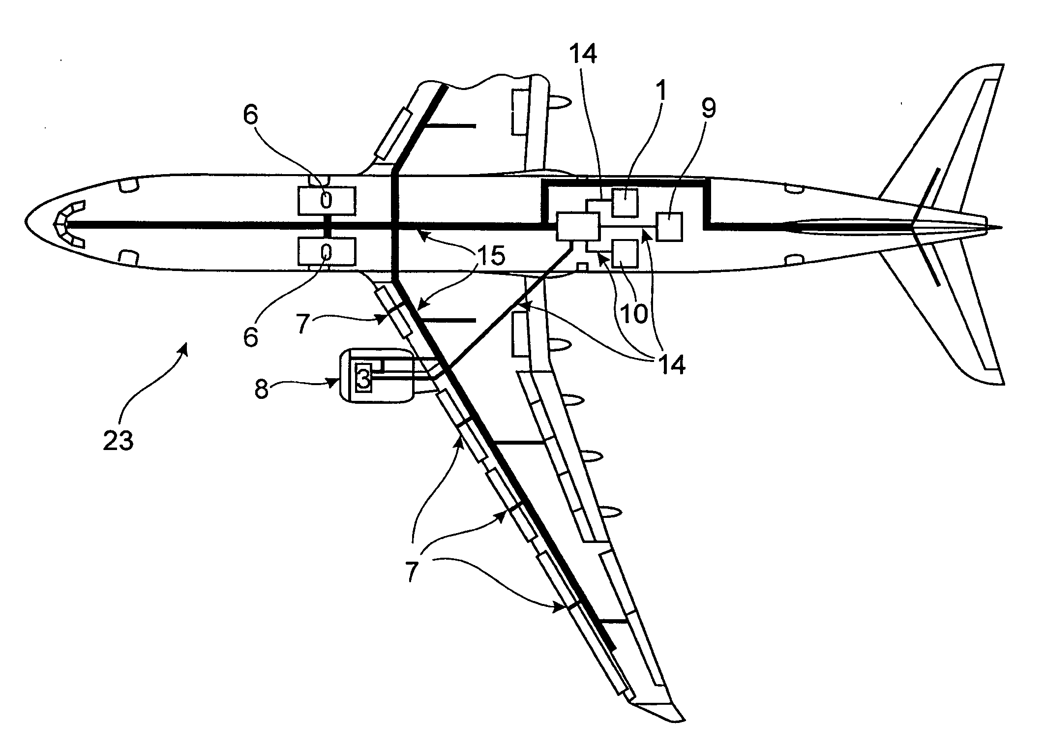 Fuel cell system as a primary electrical energy supply for aircraft