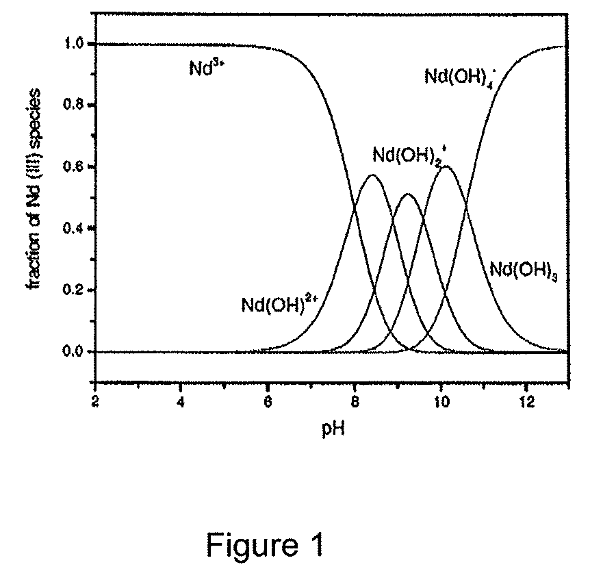 Rare earth elements separation using phosphorus based adsorbent