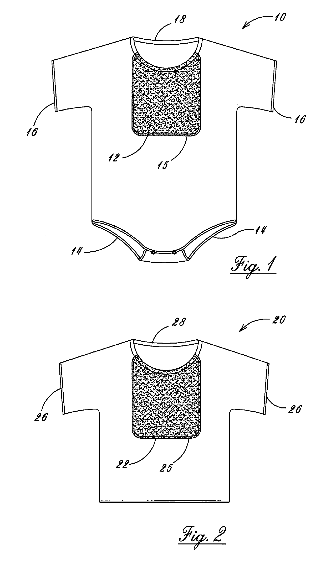 Permanently Embedded Protective Covering for Articles of Clothing