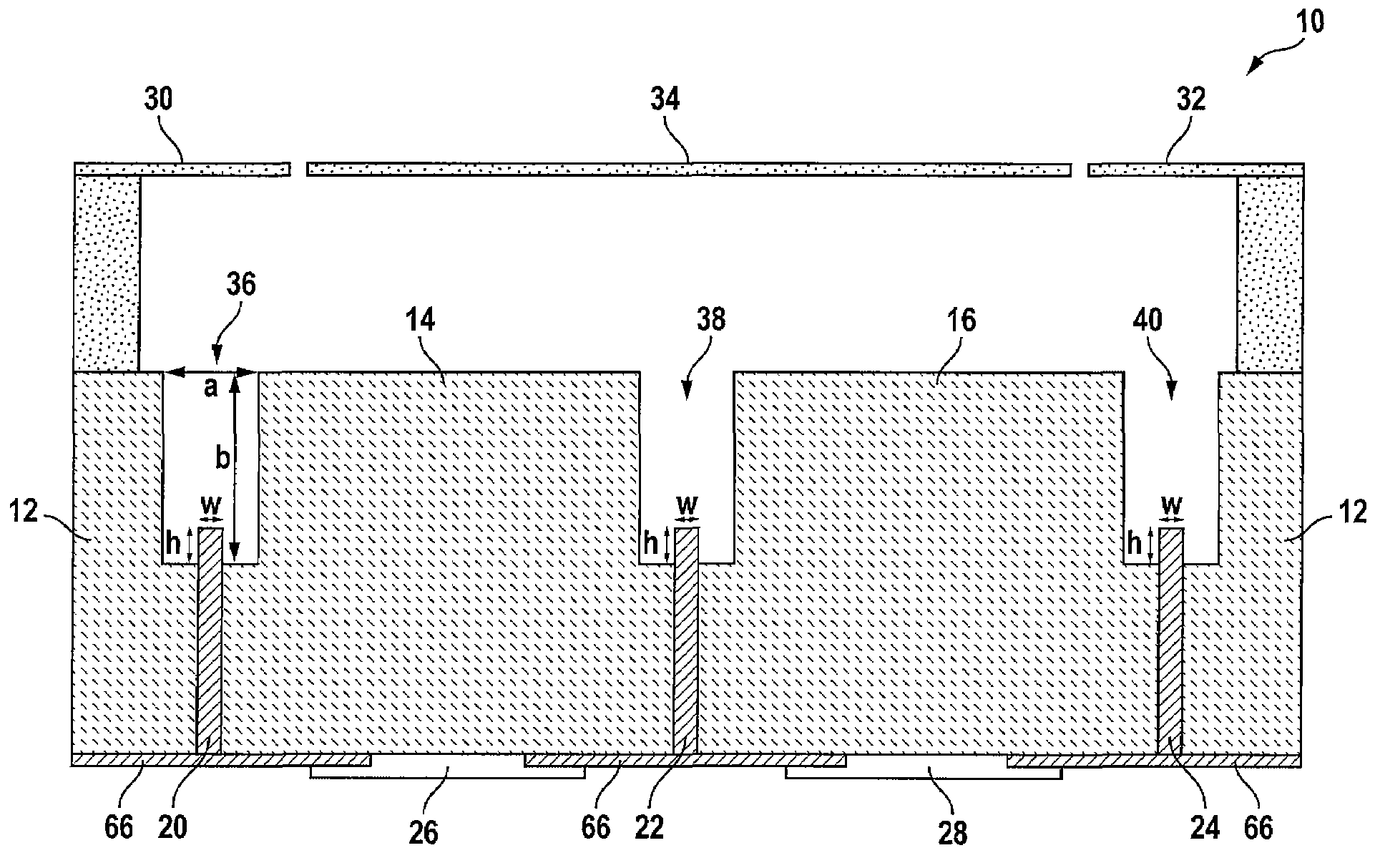 Charging guard with paschen stacking