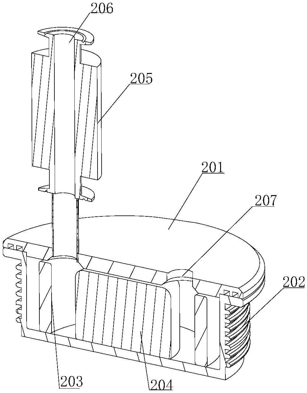 Grinding type pulverizer