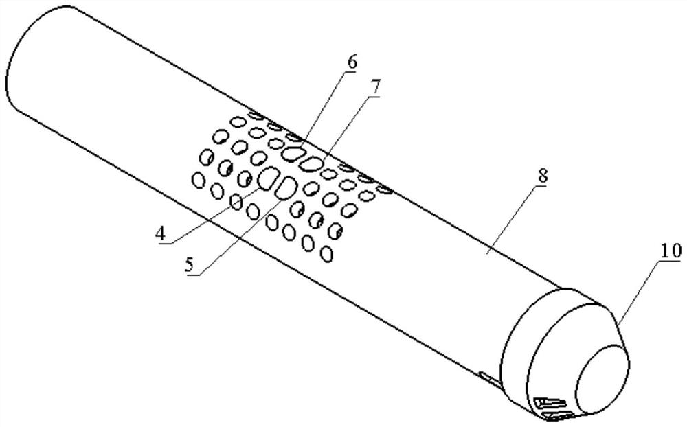 A handle temperature adjustment device and its adjustment method