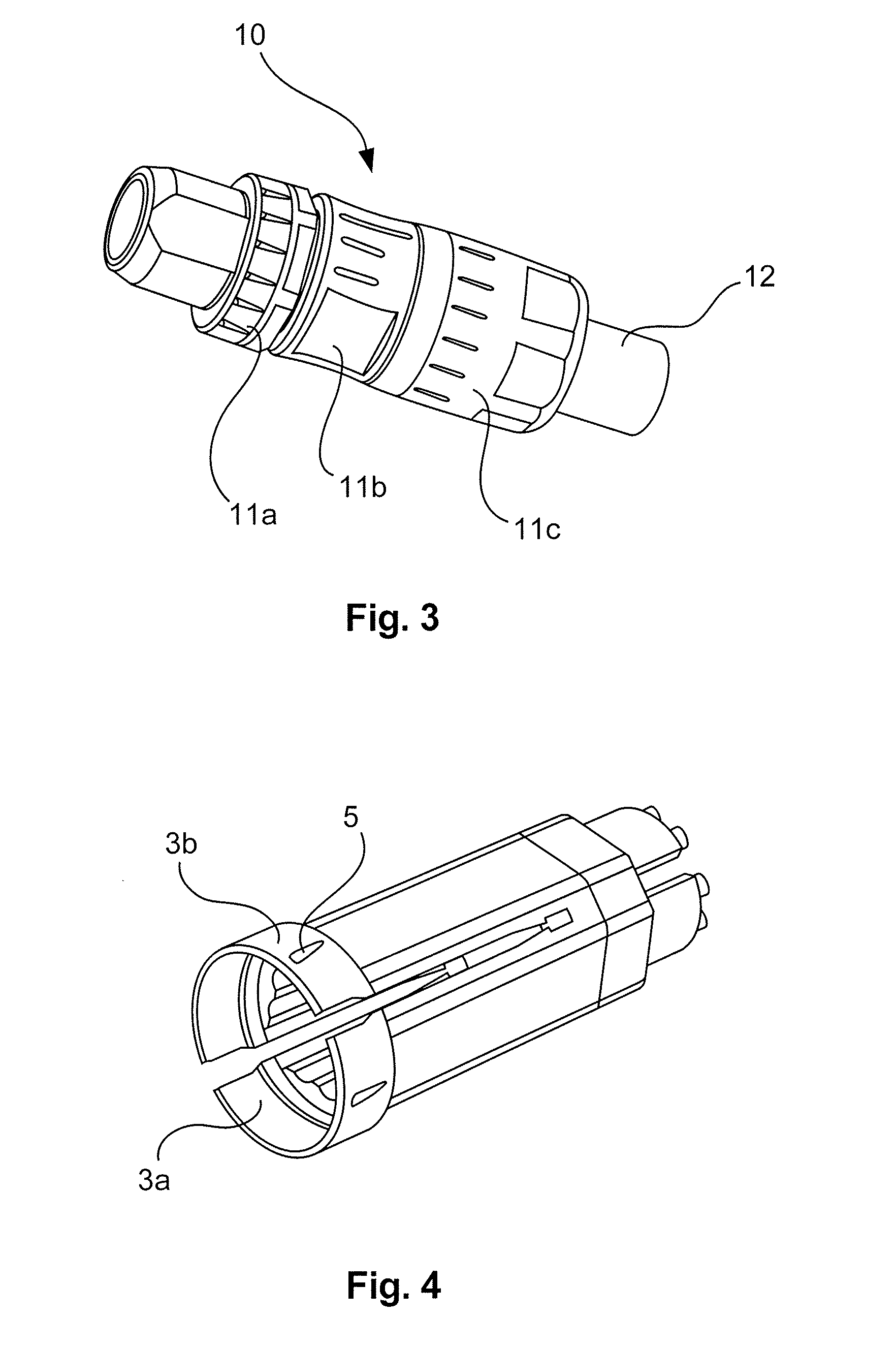 Insulation insert with an integrated shielding element