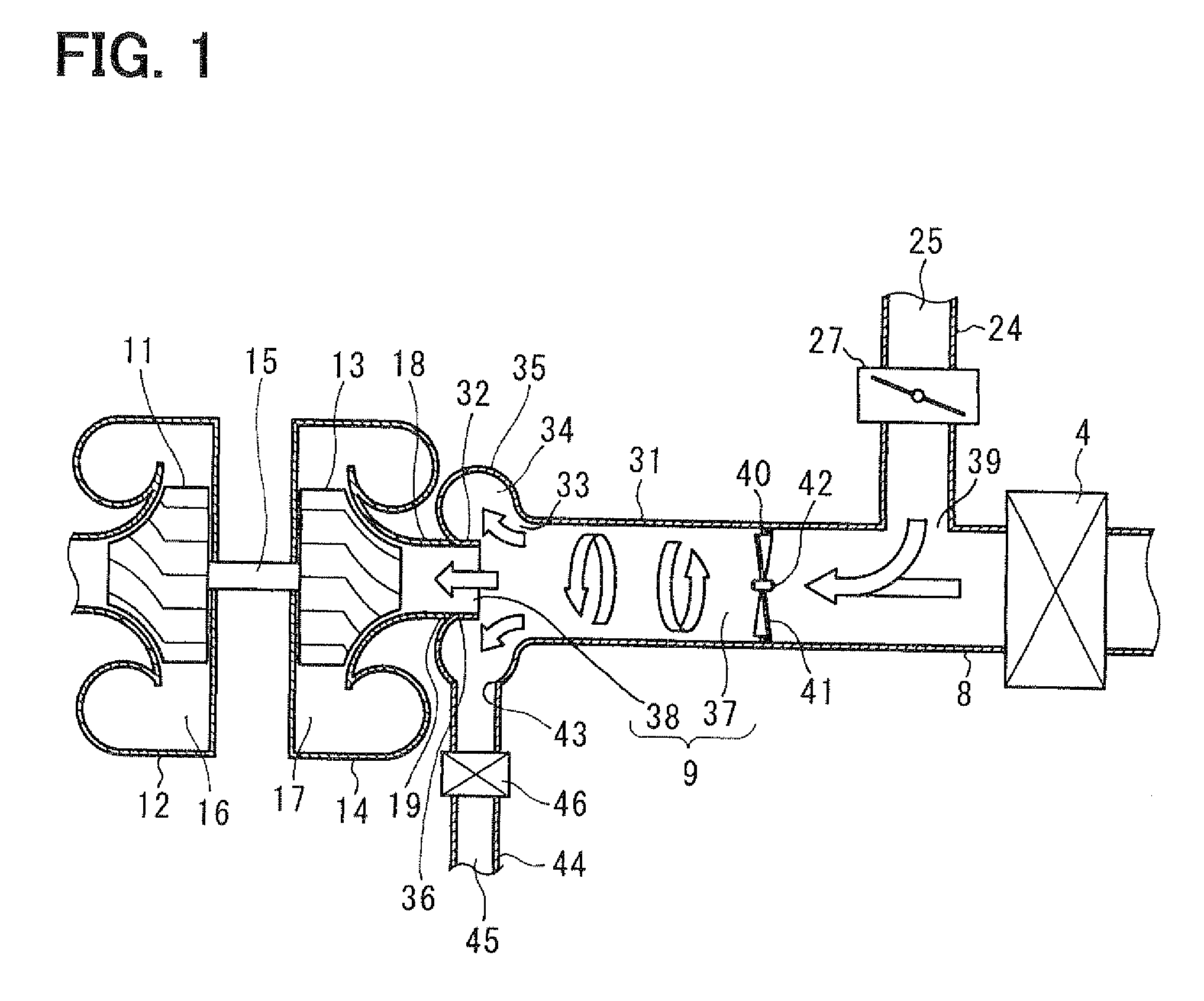 Exhaust gas recirculation system for internal combustion engine