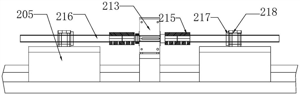 Shaftless paper feeding and unwinding device