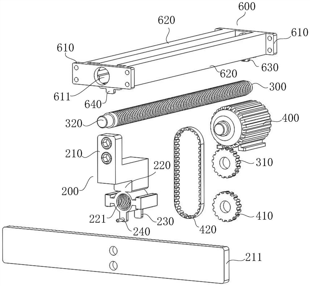 Automatic deviation correcting and pushing device for re-flue-cured tobacco box