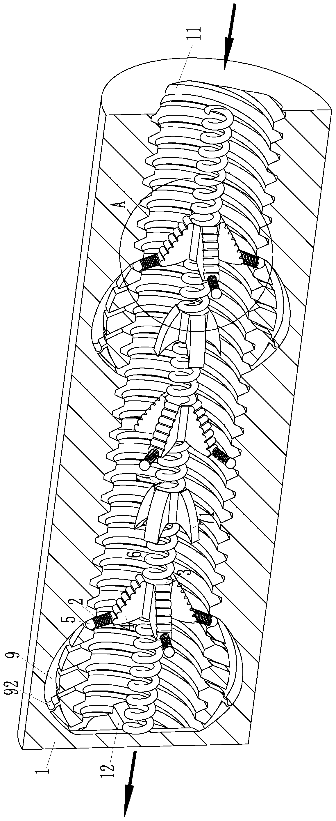 Internal threaded copper pipe for air conditioner