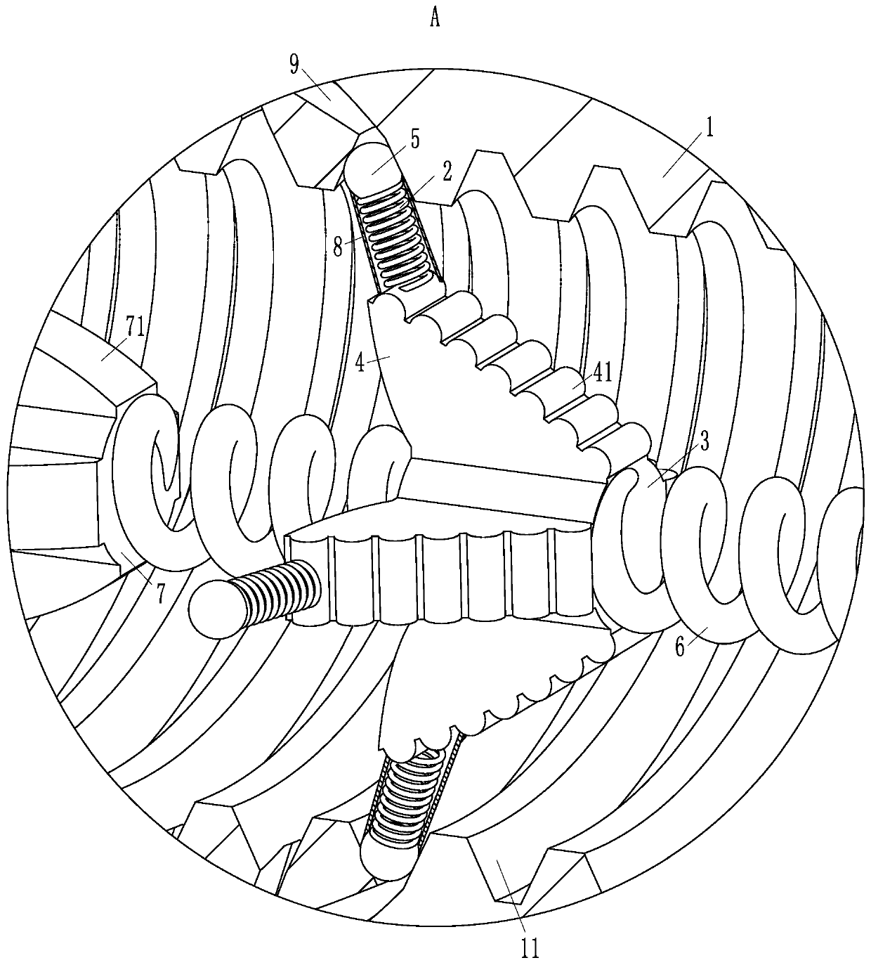 Internal threaded copper pipe for air conditioner