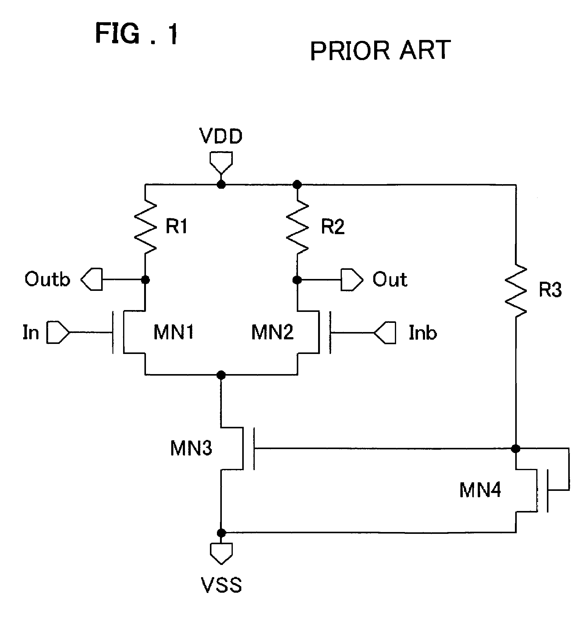 Clock buffer circuit having predetermined gain with bias circuit thereof