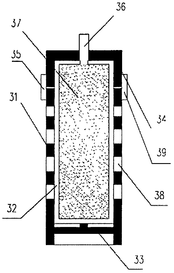 Composite double-layer rubber barrel