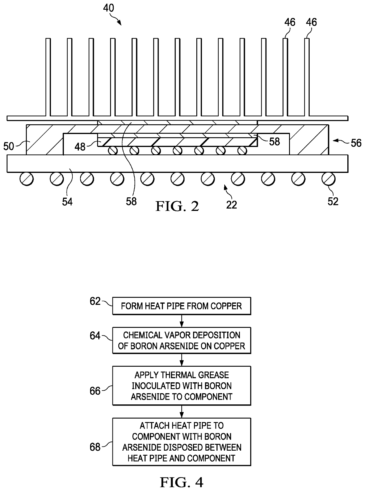 Information handling system low form factor interface thermal management