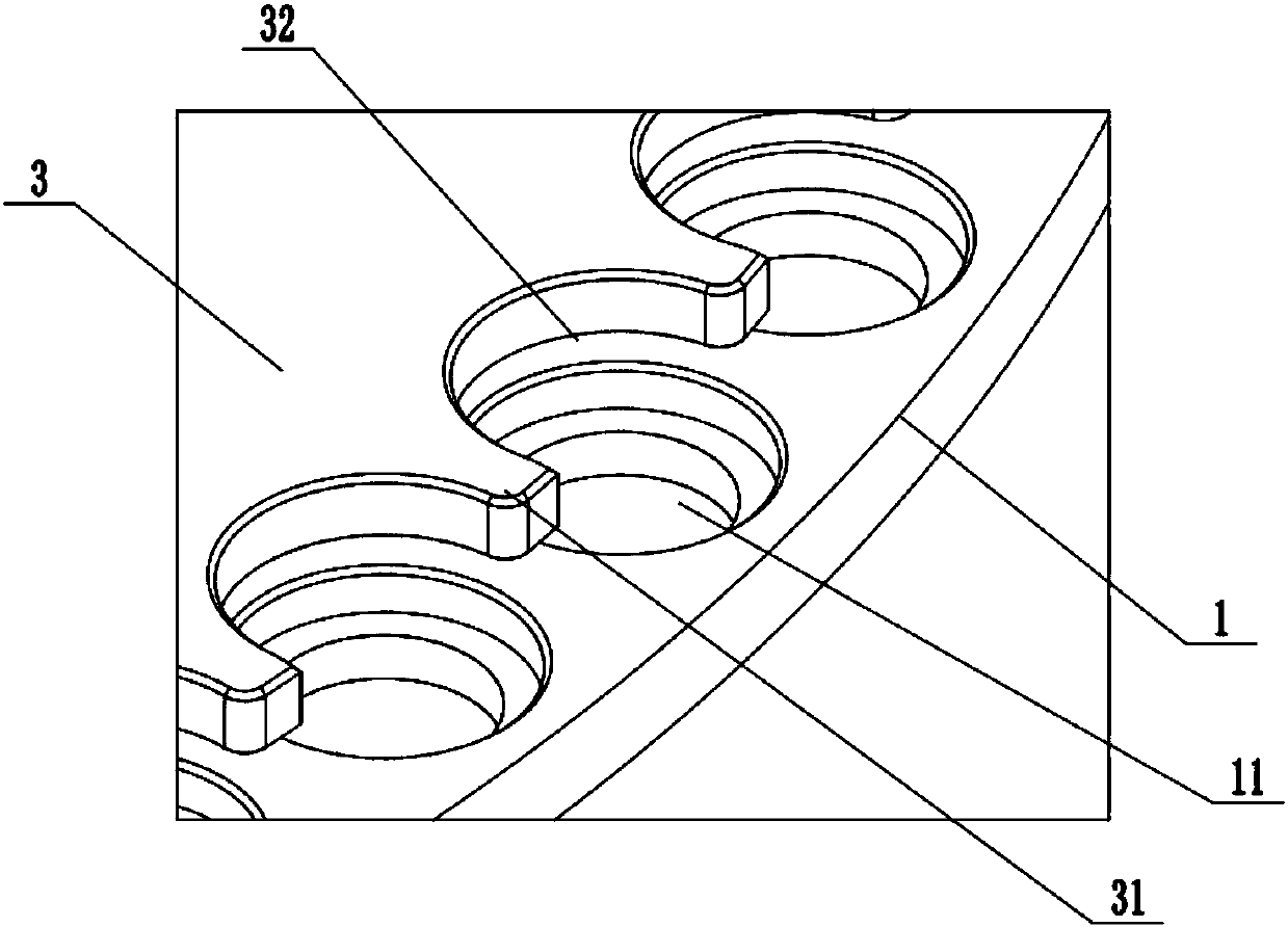 Laser marking device and marking method