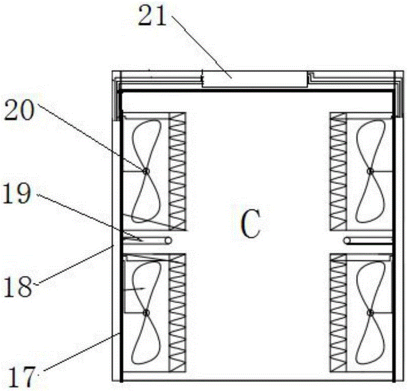 Rock experiment standard test piece drying and heat shrink tube baking device and operation method thereof