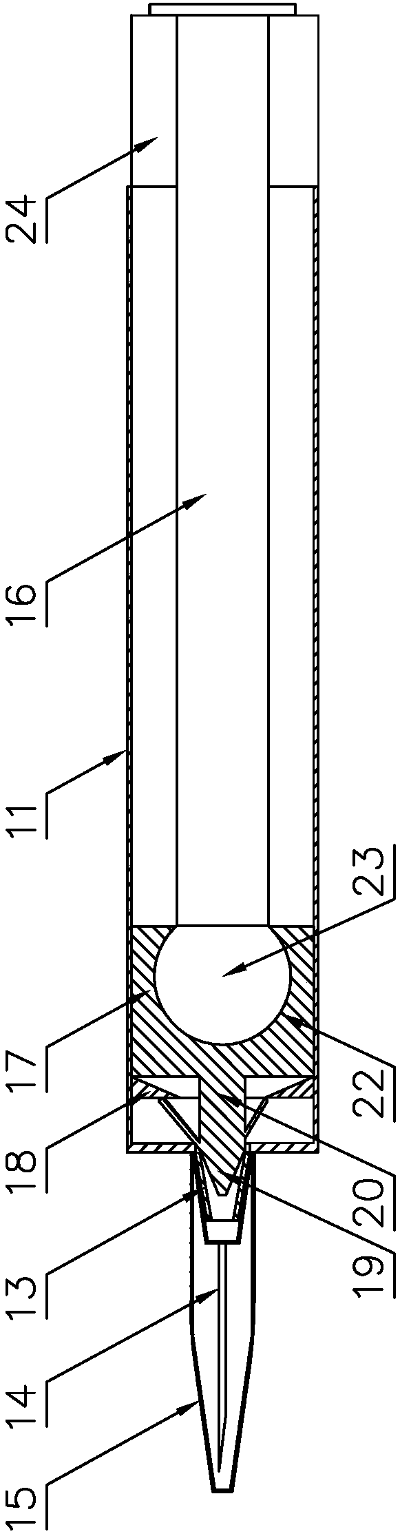 Medical disposable self-destructing syringe